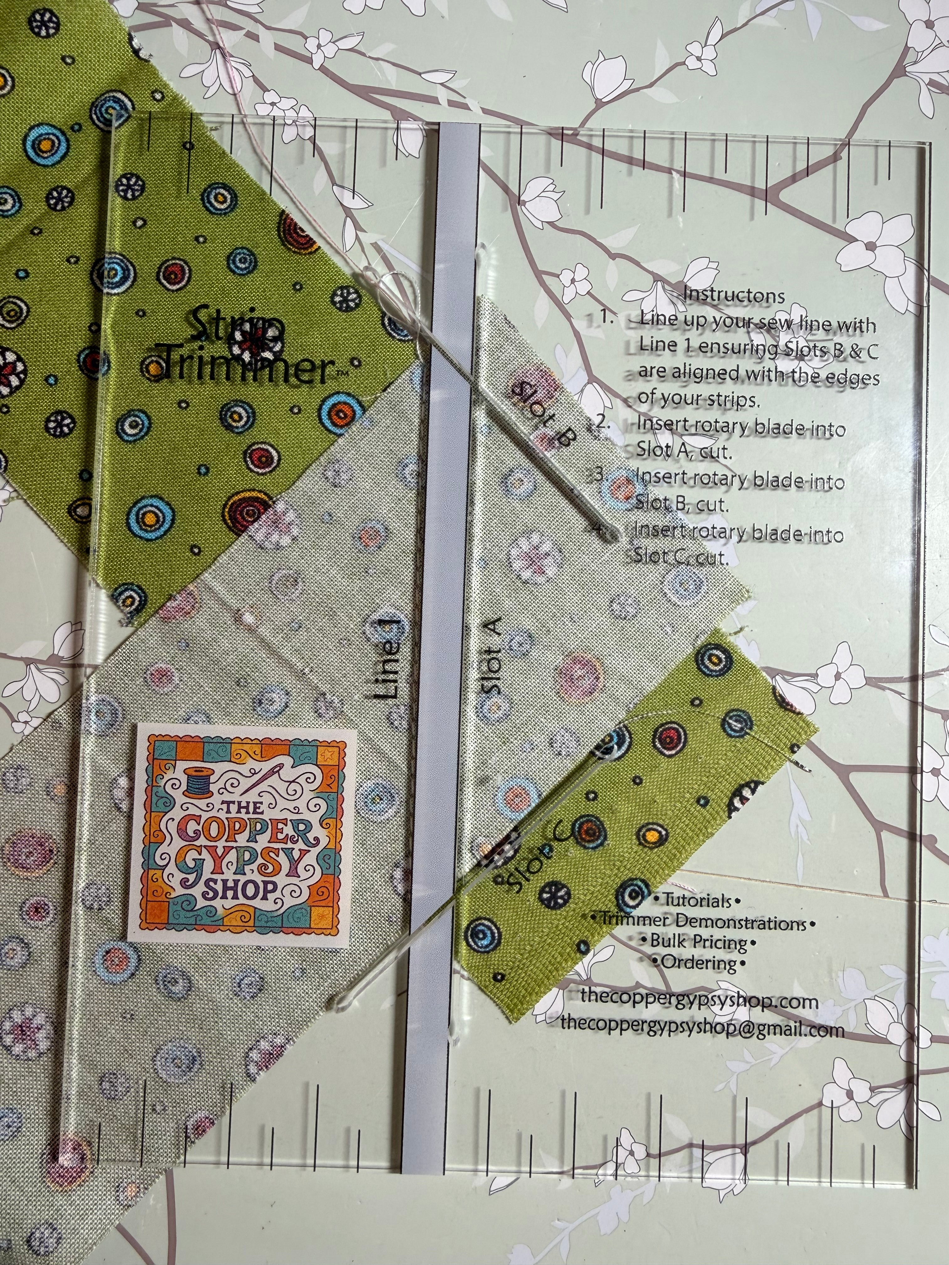 Clear acrylic Strip Trimmer product photo